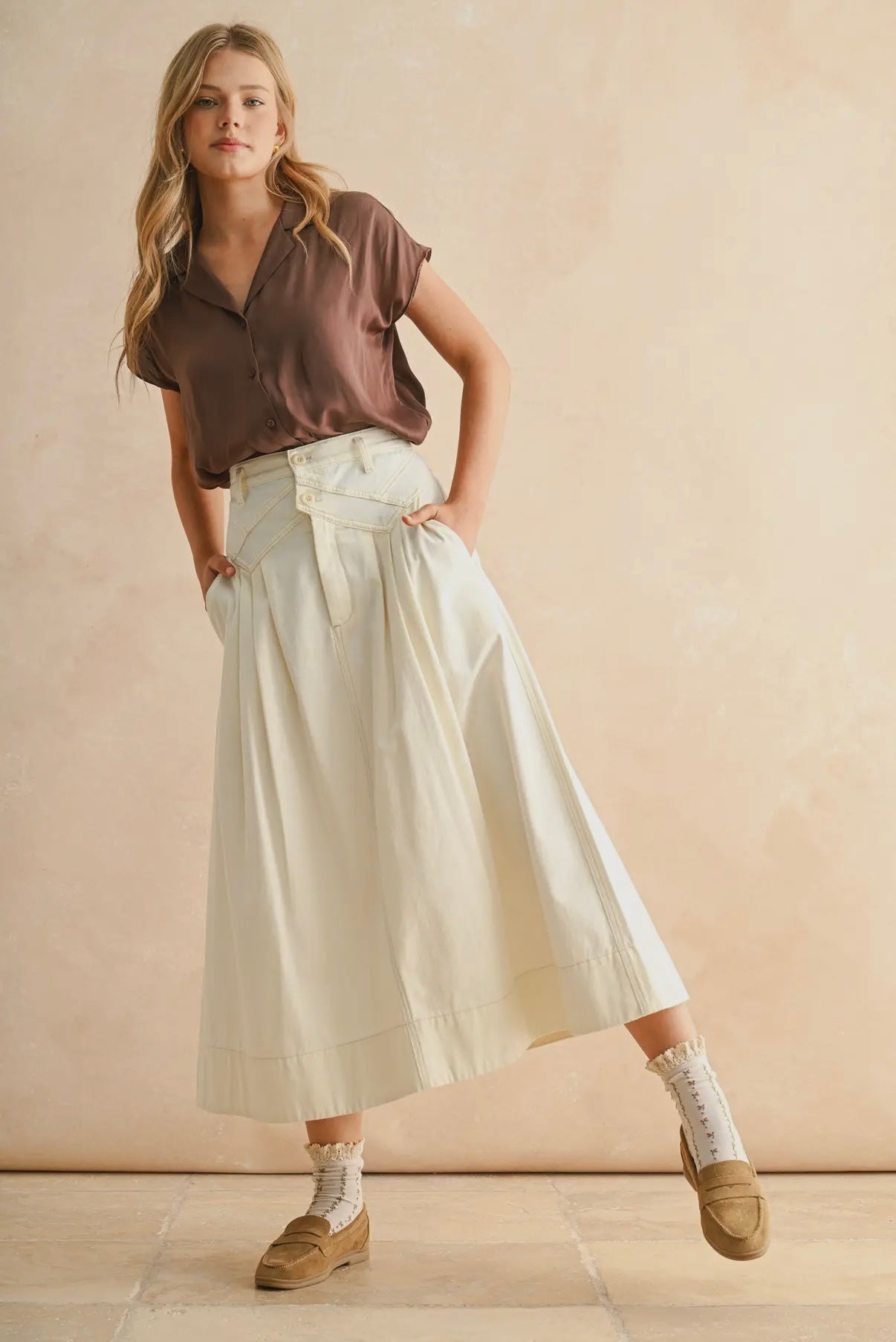 PENNY MAXI SKIRT