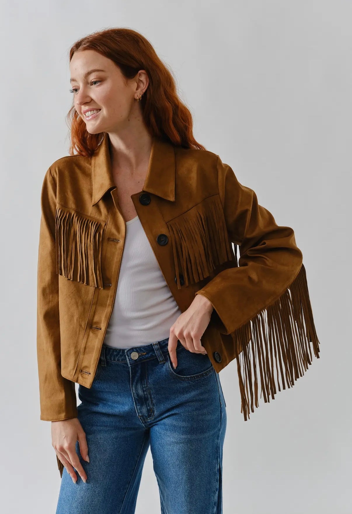 JULIET FRINGE JACKET