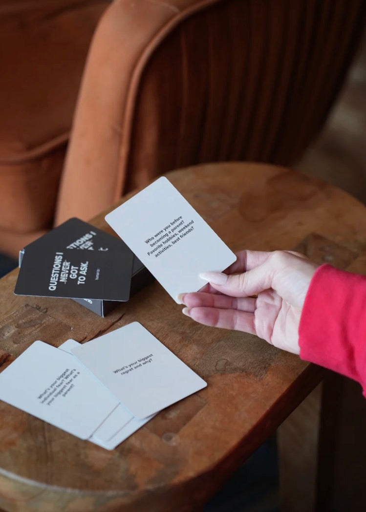 QUESTIONS I NEVER GOT TO ASK