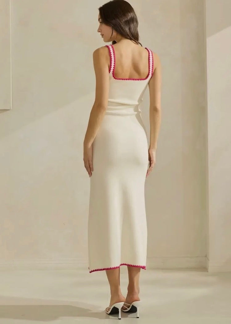 LEMON DROP MIDI DRESS