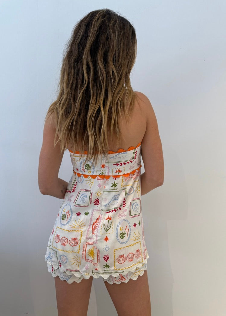 BURST OF BLISS ROMPER