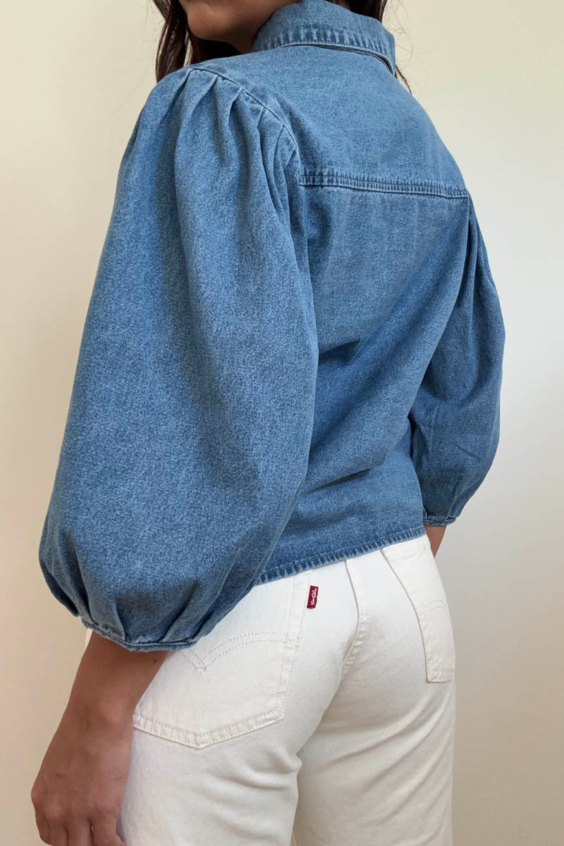 YOUR FAVORITE DENIM TOP