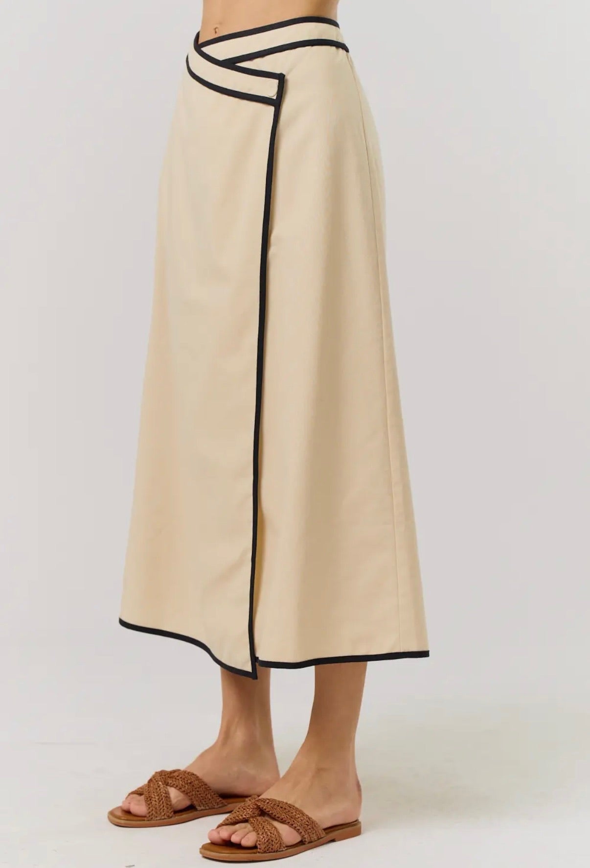 BOBBIE WRAP SKIRT