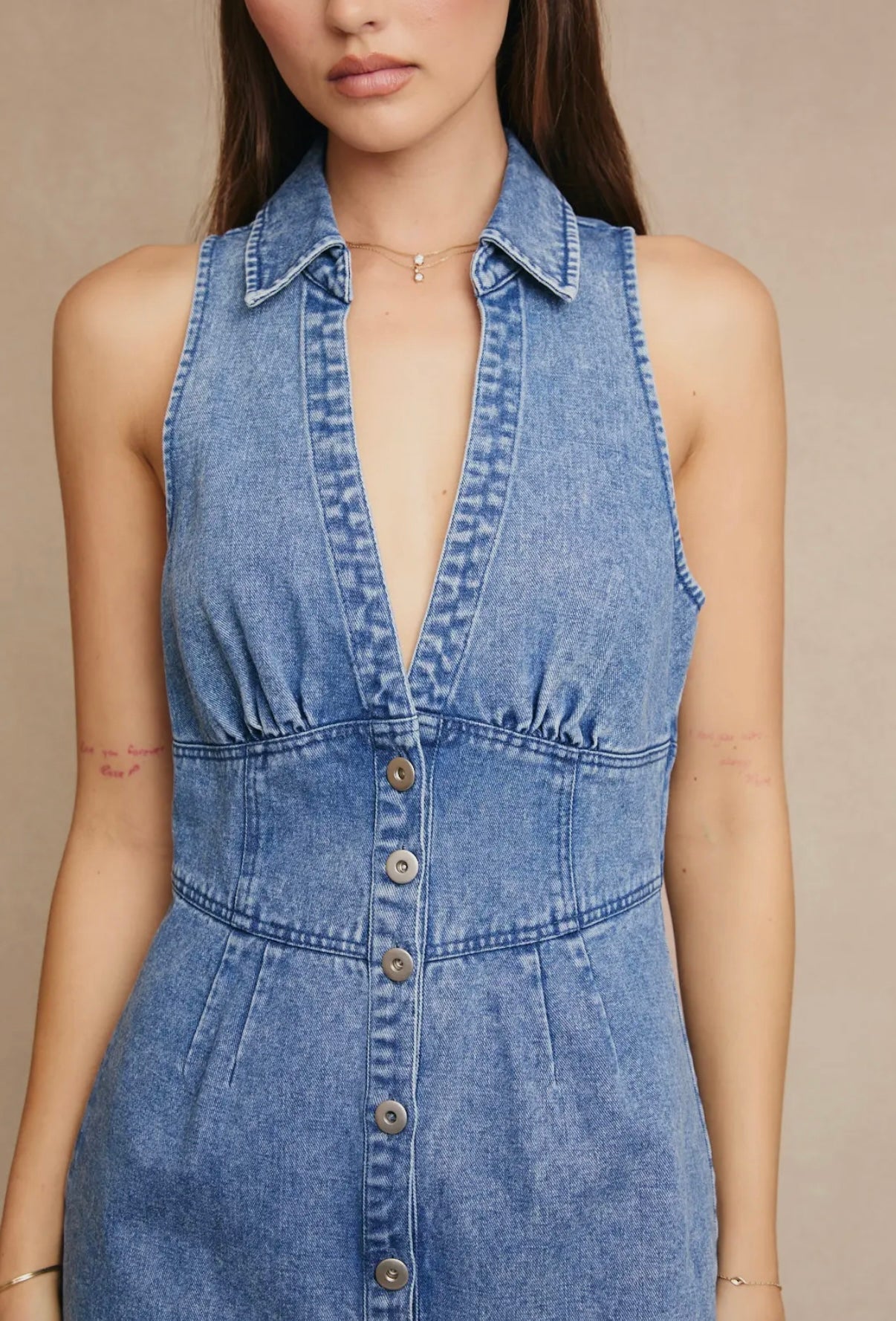 TAILGATE DENIM DRESS